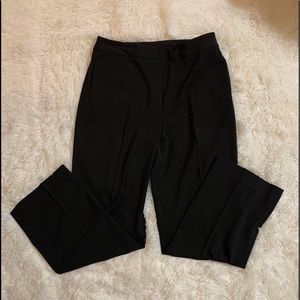 Rafaella Black with White Dress Pants Size 8